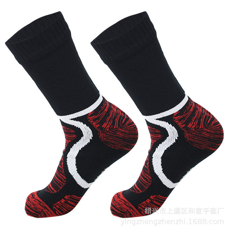 Outdoor Mid-calf Climbing Socks Camping Sports Skiing Wading Breathable Quick-drying Cycling Waterproof Socks