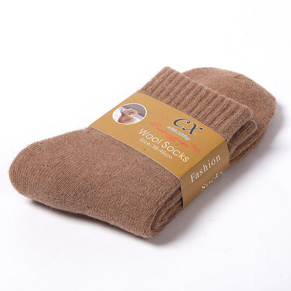 Winter Men's Thick Terry Thermal Socks Winter Warm Thick Rabbit Wool Socks