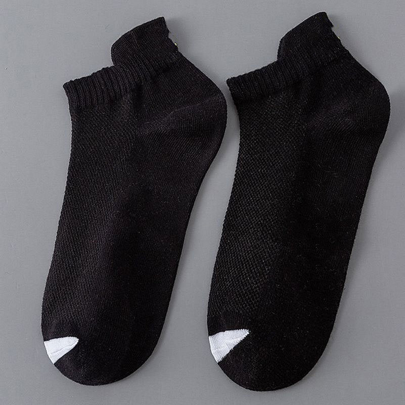 Deodorant Low-top Ankle Socks Mesh Style For Sports Sweat-proof Deodorant