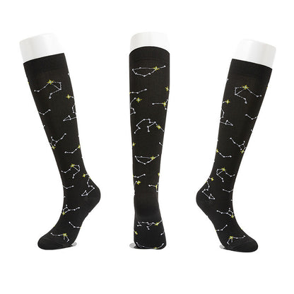 Cycling Socks, Sports Compression Socks, Mixable Compression Socks