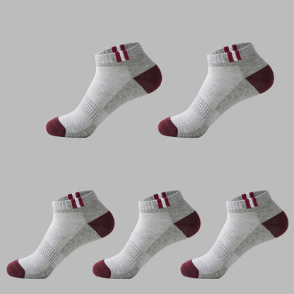 Low tube boxed men's socks