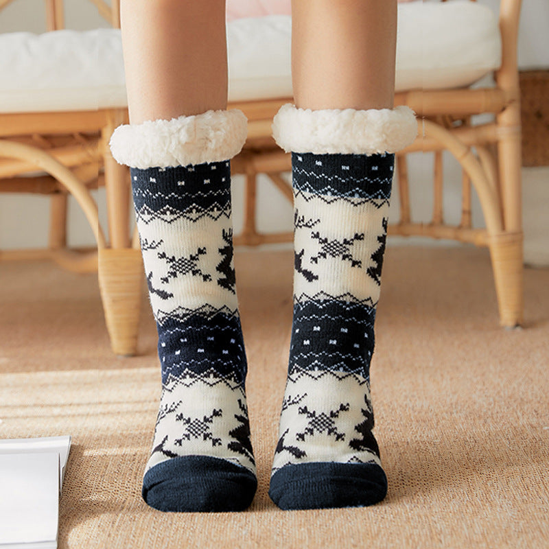 Plush Snow Socks Sleep Socks Leg Sets