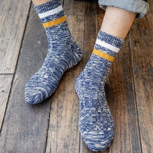 Warm Winter Men's Mid-calf Socks