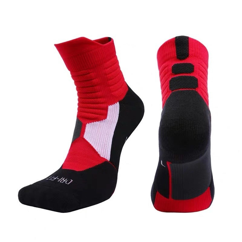 Sports Socks, Sweat-Absorbent, Elite Basketball Socks