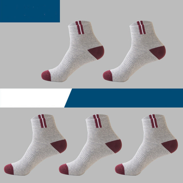 Low tube boxed men's socks