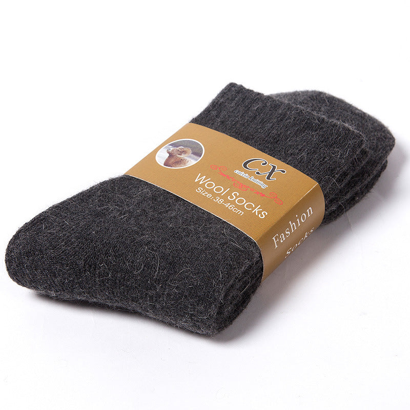 Winter Men's Thick Terry Thermal Socks Winter Warm Thick Rabbit Wool Socks