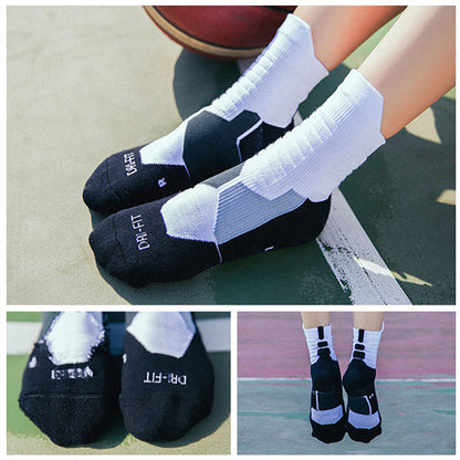 Sports Socks, Sweat-Absorbent, Elite Basketball Socks