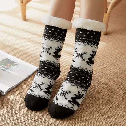 Plush Snow Socks Sleep Socks Leg Sets