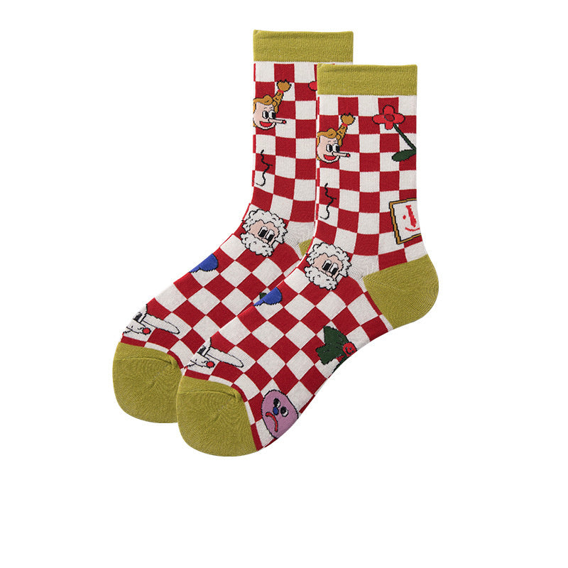 Illustration cotton socks