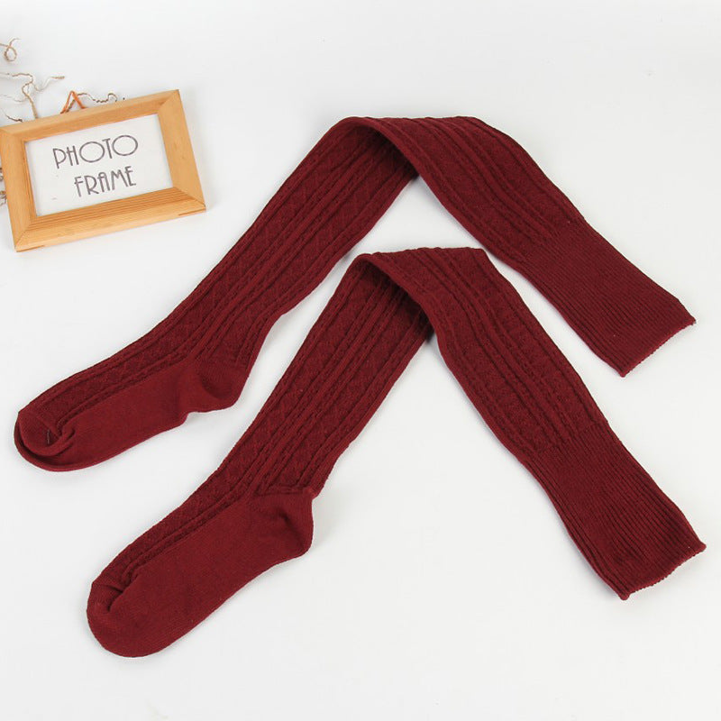 Women's Fashionable Knitted Over-the-knee Socks