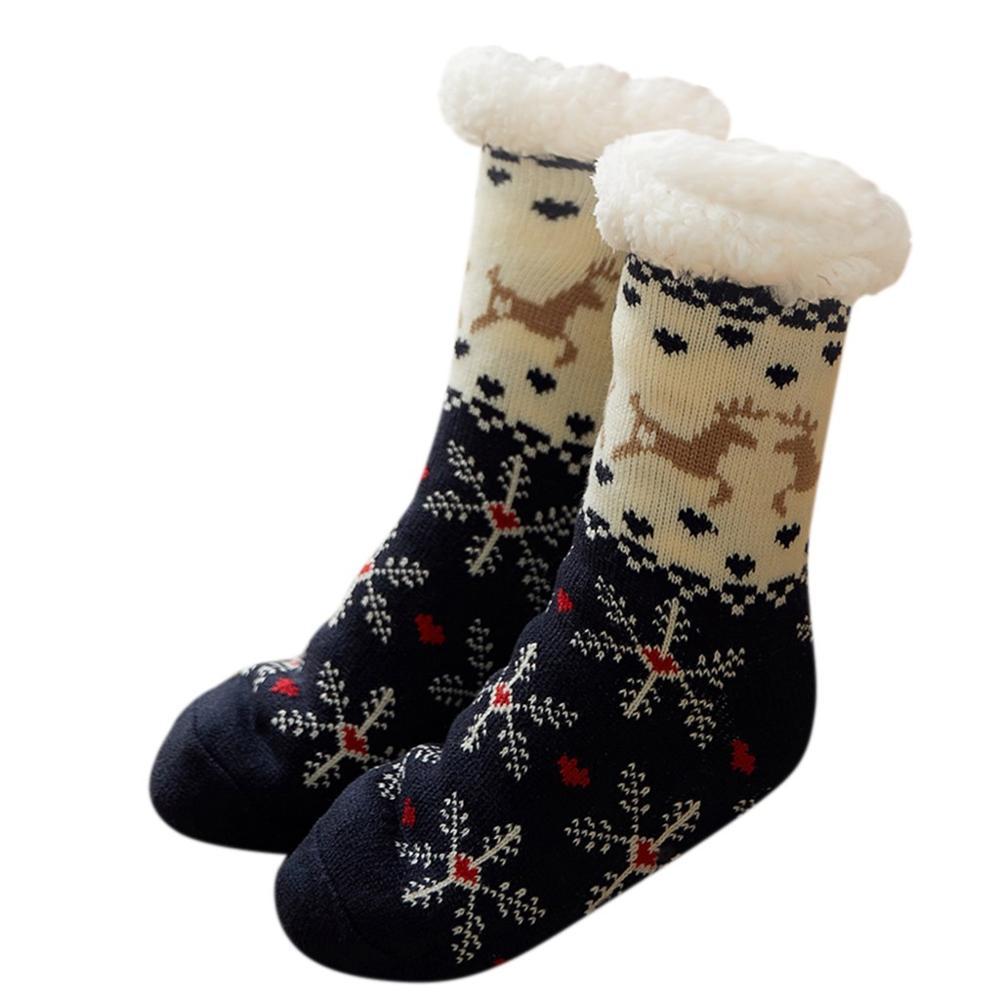 Coral fleece floor socks