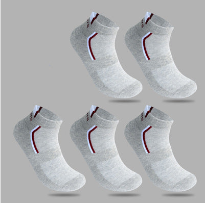 Socks Men's Boat Socks Pure Cotton Low Cut Shallow Mouth