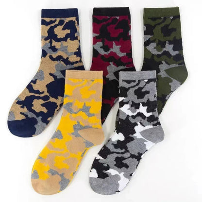 Military Training Polyester Cotton Tube Socks