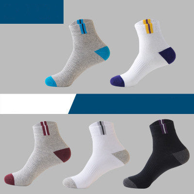 Low tube boxed men's socks