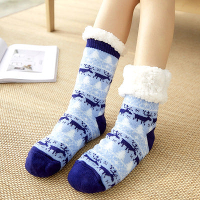 Coral fleece floor socks