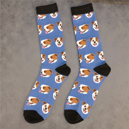 Cartoon Creative Pattern Unisex Socks Cotton Socks Men