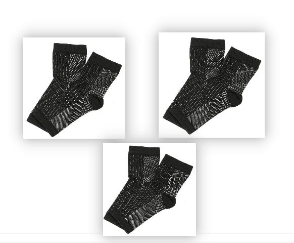 Soothing And Anti-Fatigue Plantar Fasciitis, Ankle And Heel Compression Support Socks, Foot Care Socks