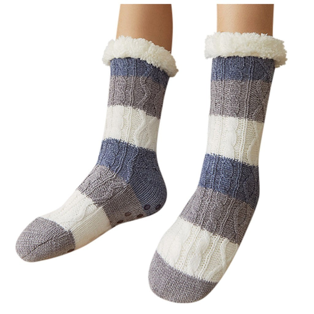 Coral fleece floor socks