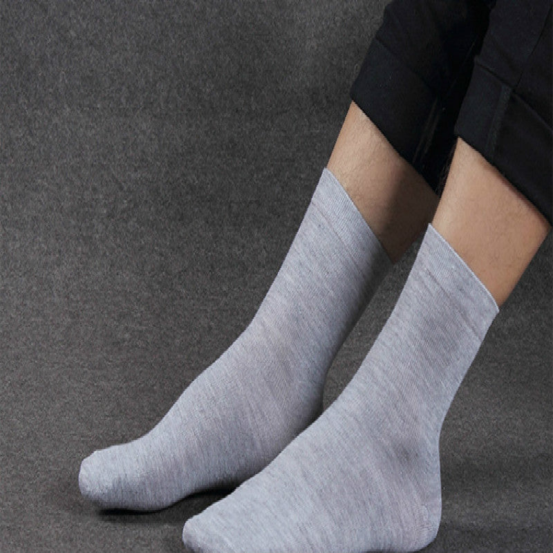 Men's business socks breathable autumn winter cotton socks wholesale