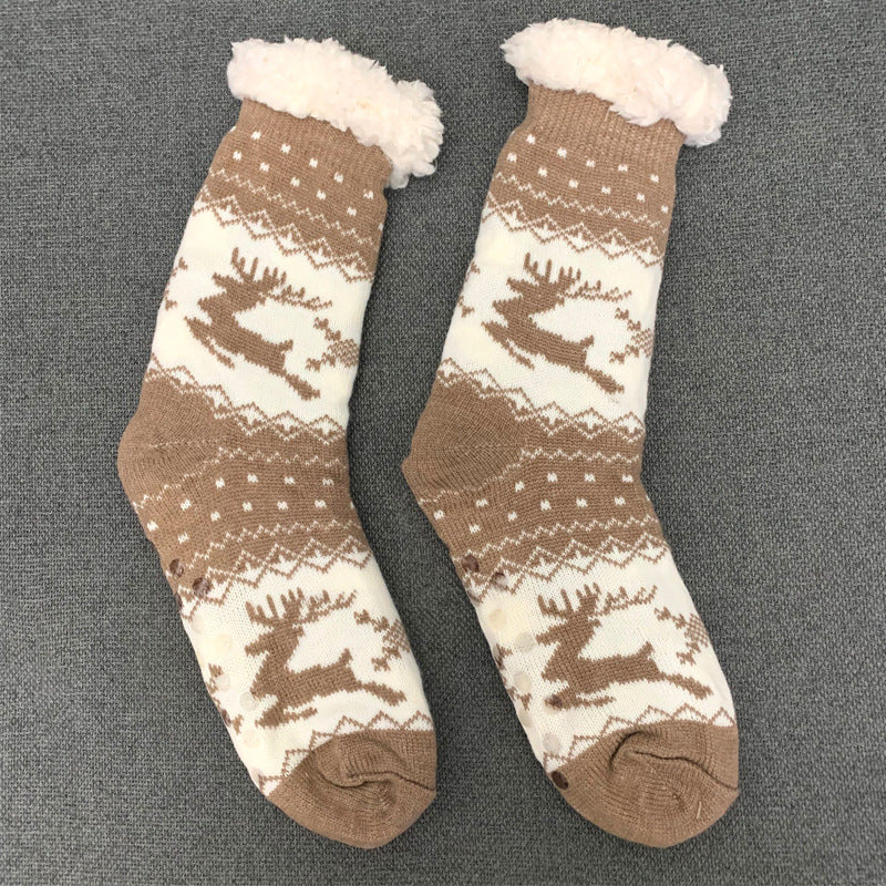 Plush Snow Socks Sleep Socks Leg Sets