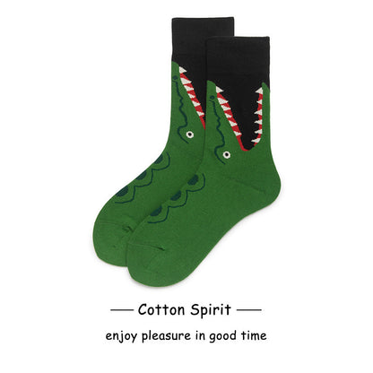 Socks Tube Socks Cartoon Athletic Socks