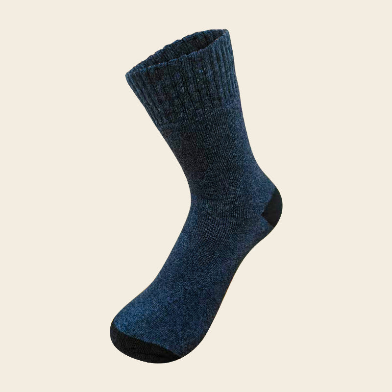 Socks Men's Winter Fleece-lined Thickened