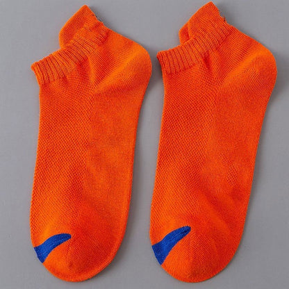 Deodorant Low-top Ankle Socks Mesh Style For Sports Sweat-proof Deodorant