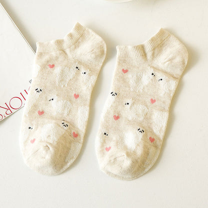 Cotton Short Ankle Socks