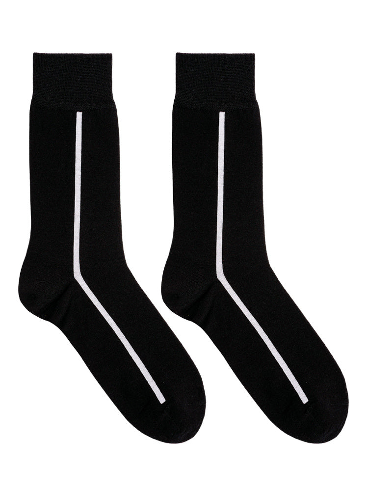 Mercerized Cotton Business Socks Dress Socks With Leather Shoes