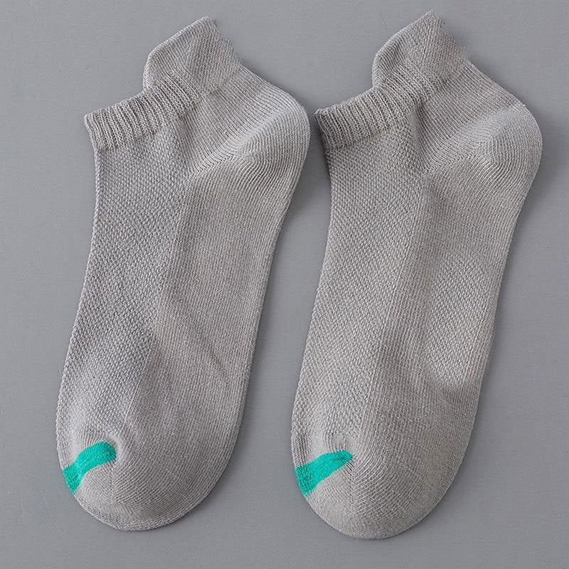 Deodorant Low-top Ankle Socks Mesh Style For Sports Sweat-proof Deodorant