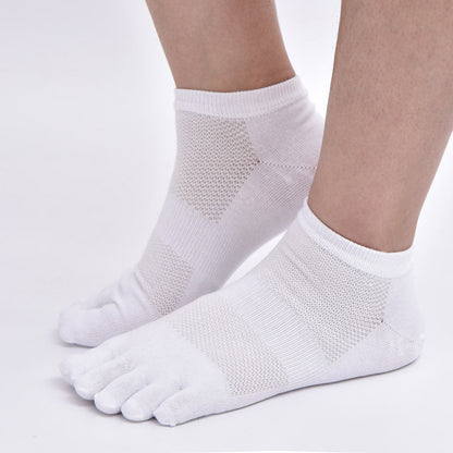 Combed Cotton Sweat-absorbent Breathable Toe-splitting Socks