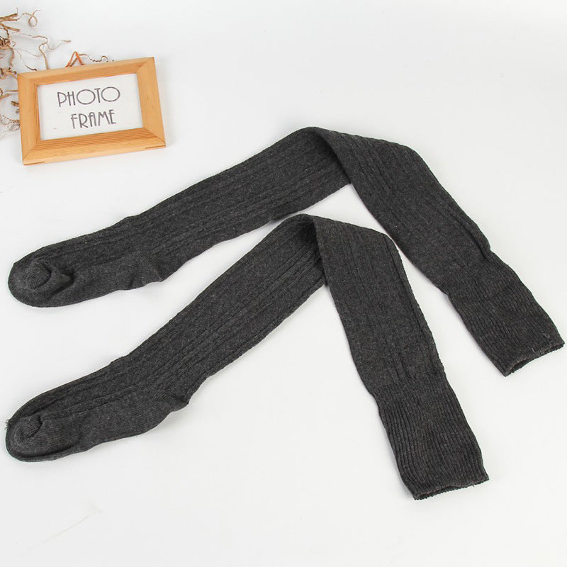 Women's Fashionable Knitted Over-the-knee Socks