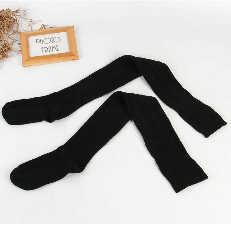 Women's Fashionable Knitted Over-the-knee Socks