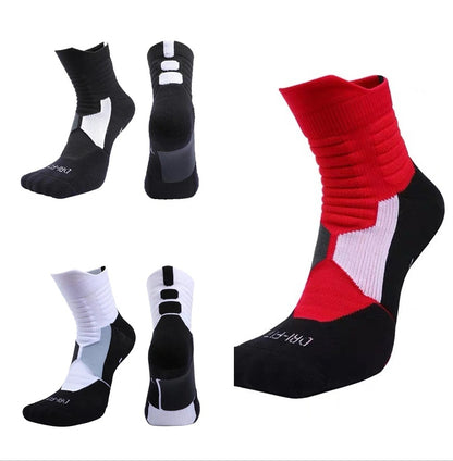 Sports Socks, Sweat-Absorbent, Elite Basketball Socks