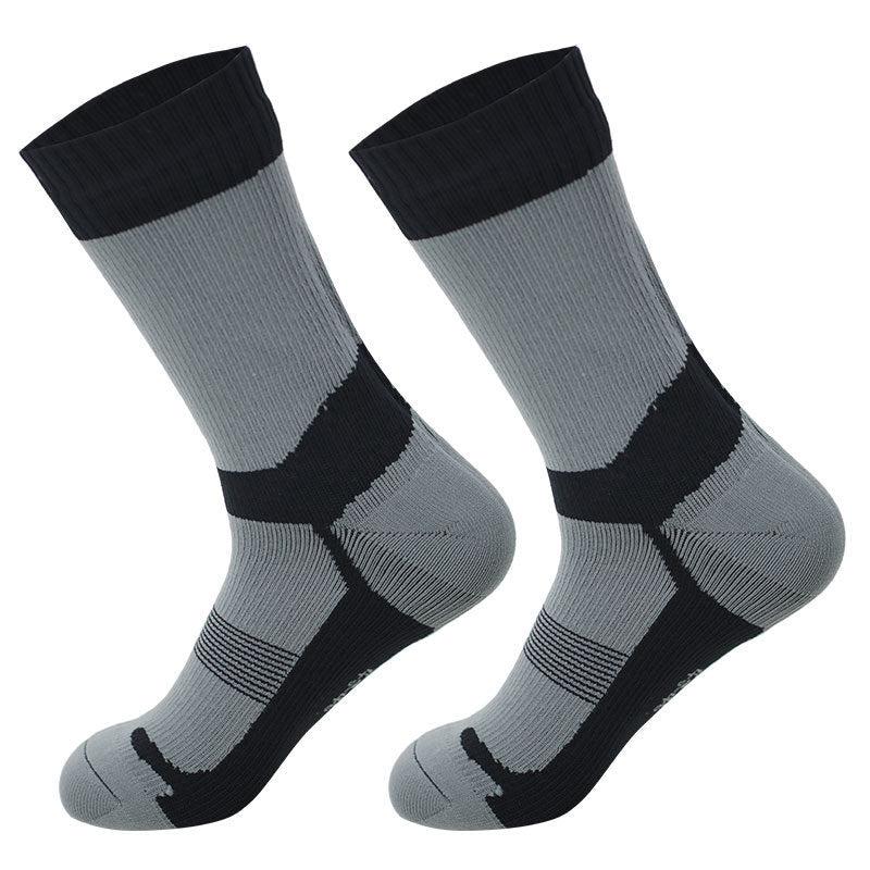 Outdoor Mid-calf Climbing Socks Camping Sports Skiing Wading Breathable Quick-drying Cycling Waterproof Socks